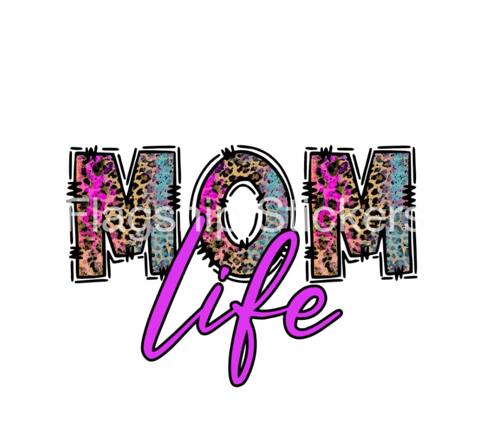 Mom Stickers III — Pink