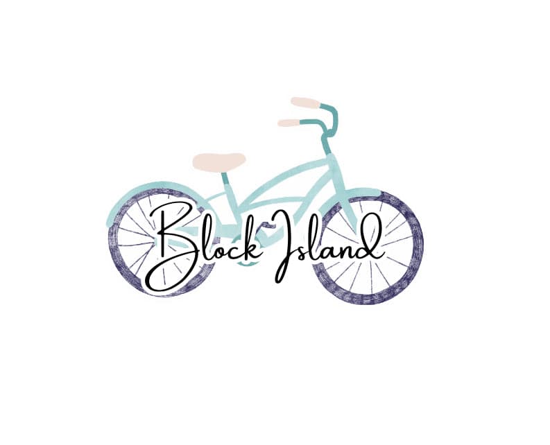 Block Island Bike Stickers