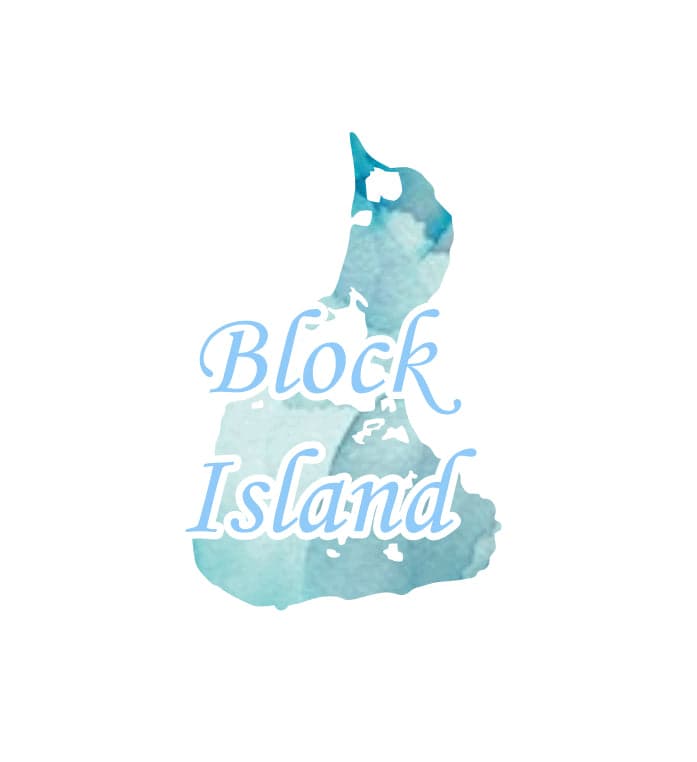 Block Island Stickers VI