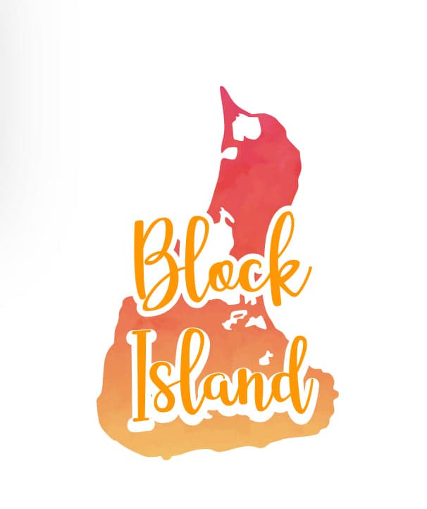 Block Island Stickers IV