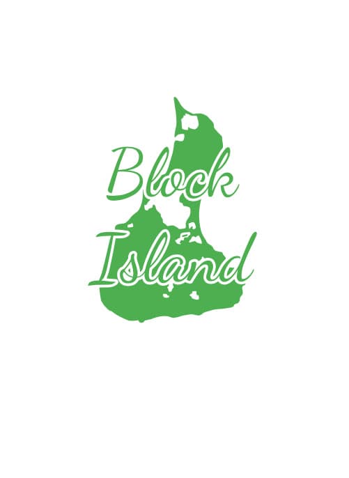 Block Island Stickers X